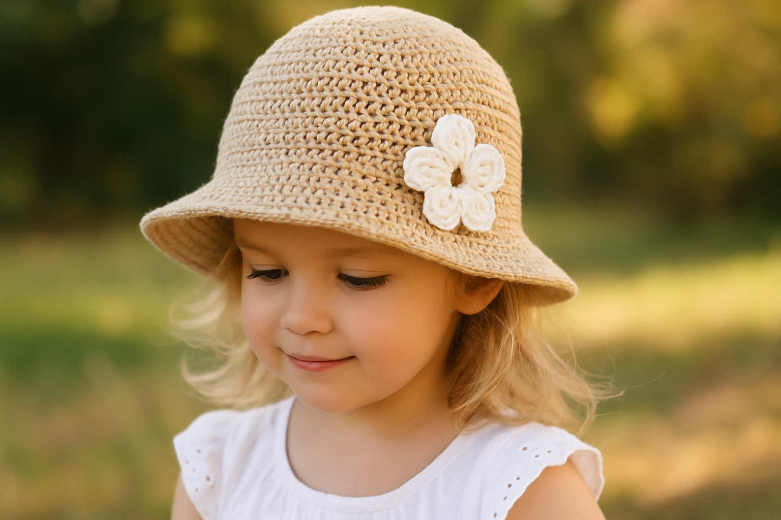 Come creare un cappello uncinetto bambina